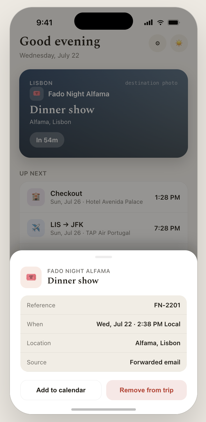 Teeyul booking detail